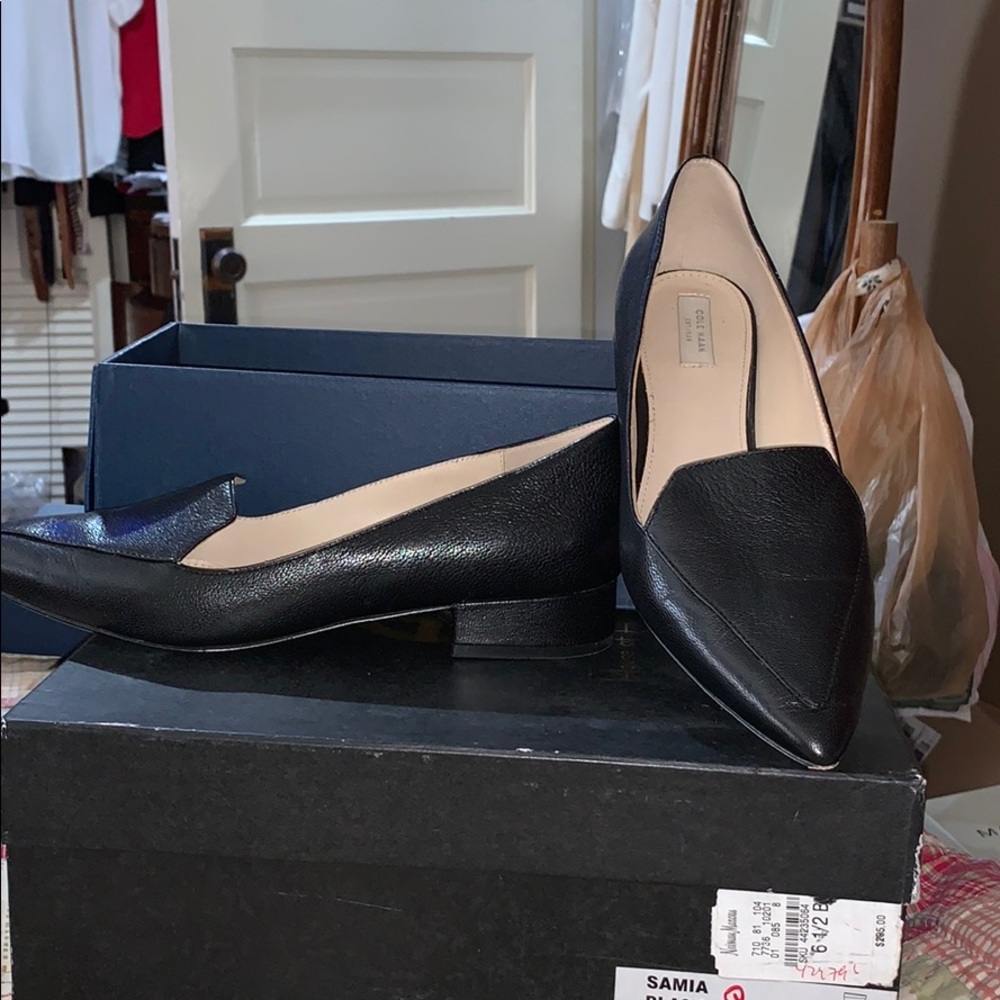 Cole Haan black loafers
